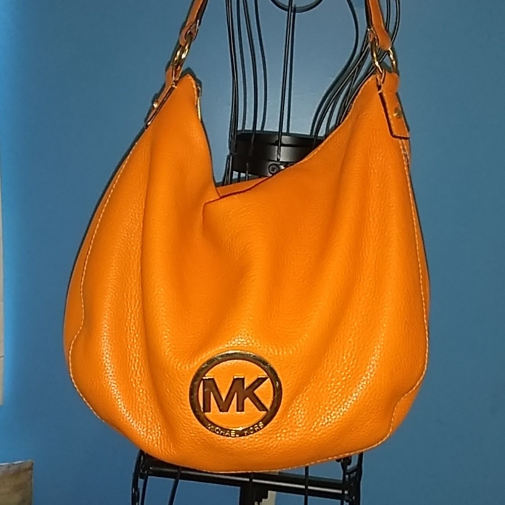 Michael Kors beautiful orange bag